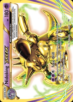 2016 Evolutions Nidoking BREAK #46 card