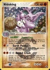 2004 FireRed & LeafGreen Nidoking #8 card