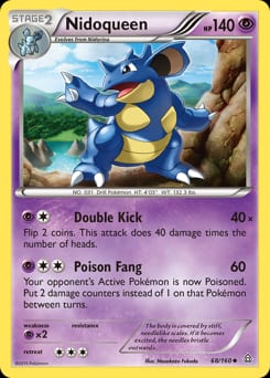 2015 Primal Clash Nidoqueen #68 card