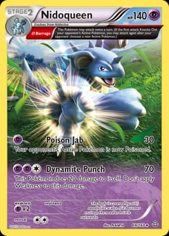 2015 Primal Clash Nidoqueen #69 card