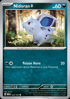 151 Nidoran ♀ #29 card