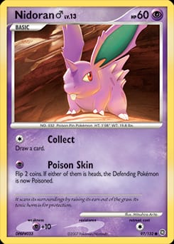 Secret Wonders Nidoran ♂ #97 card