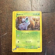 Skyridge Nidoran ♀ #81 card