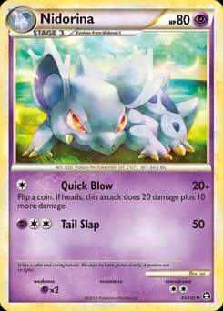 HS—Triumphant Nidorina #45 card