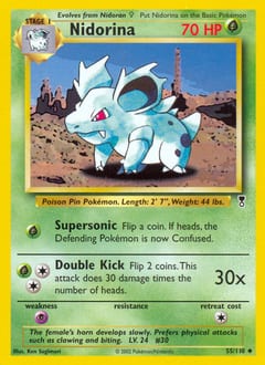 Legendary Collection Nidorina #55 card