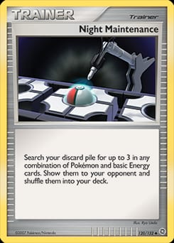 Secret Wonders Night Maintenance #120 card