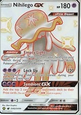 Hidden Fates Shiny Vault Nihilego-GX #SV62 card