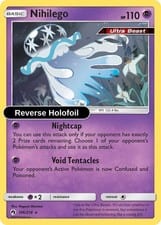 Lost Thunder Nihilego #106 card