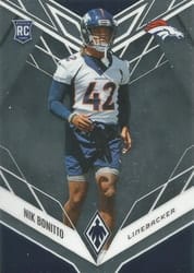 2022 Panini Phoenix Base Set Nik Bonitto #190 card
