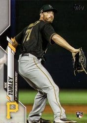 2020 Topps Update Base Set Nik Turley #U-112 card
