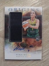 2024 Panini Origins WNBA Jersey Autographs Nika Muhl #JA-NKM card