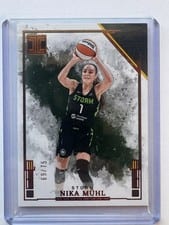 2025 Panini Impeccable WNBA Base Set Nika Muhl #74 card