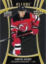 2019-20 Upper Deck Allure Base Set Nikita Gusev #112 card