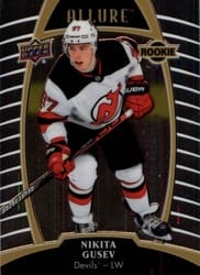 2019-20 Upper Deck Allure Base Set Nikita Gusev #90 card