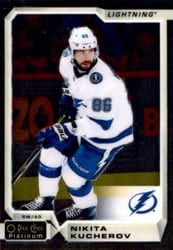 2018-19 O-Pee-Chee Platinum Base Set Nikita Kucherov #60 card