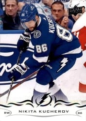 2018-19 Upper Deck Base Set Nikita Kucherov #412 card