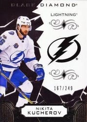 2018-19 Upper Deck Black Diamond Base Set Nikita Kucherov #BDB-NK card