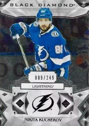 2019-20 Upper Deck Black Diamond Base Set Nikita Kucherov #BDB-NK card