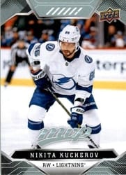 2019-20 Upper Deck MVP Base Set Nikita Kucherov #215 card