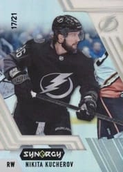 2020-21 Upper Deck Synergy Base Set Nikita Kucherov #30 card