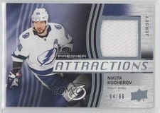 2023-24 Upper Deck Premier Premier Attractions Jersey Nikita Kucherov #PA-NK card