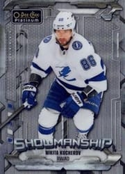 2024-25 O-Pee-Chee Platinum Showmanship Nikita Kucherov #S-23 card