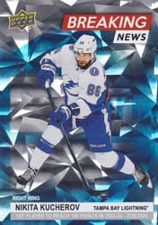 2024-25 Upper Deck Breaking News Nikita Kucherov #BN-10 card