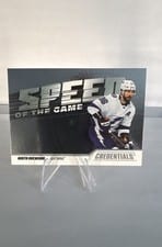 2024-25 Upper Deck Credentials Speed of the Game Stars Nikita Kucherov #SG-NK card