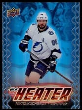 2024-25 Upper Deck On a Heater Nikita Kucherov #OH-8 card