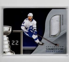 2024 Upper Deck Artifacts Stanley Cup Showdown Nikita Kucherov #SD-22B card