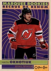 2022-23 O-Pee-Chee Retro Nikita Okhotiuk #596 card