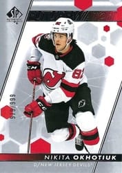 2022-23 SP Authentic Base Set Nikita Okhotiuk #159 card