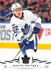 2018-19 Upper Deck Base Set Nikita Zaitsev #169 card