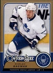 2008-09 O-Pee-Chee Base Set Niklas Hagman #693 card
