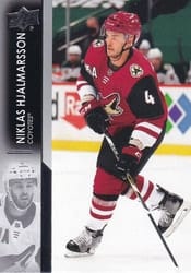 2021-22 Upper Deck Base Set Niklas Hjalmarsson #10 card