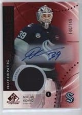 2025 SP Game Used Authentic Rookies Niklas Kokko #AR-NK card