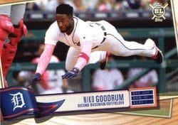 2019 Topps Big League Base Set Niko Goodrum #83 card