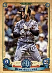 2019 Topps Gypsy Queen Base Set Niko Goodrum #181 card