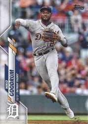 2020 Topps Base Set Niko Goodrum #105 card