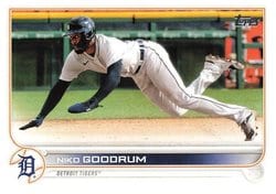 2022 Topps Base Set Niko Goodrum #573 card