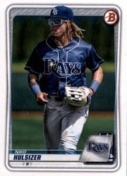 2020 Bowman Draft Base Set Niko Hulsizer #BD-1 card