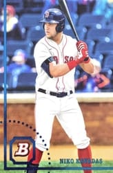 2022 Bowman Heritage Prospects Niko Kavadas #BHP-66 card