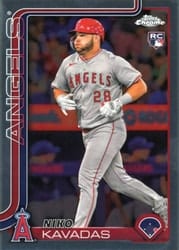 2025 Topps Chrome Base Set Niko Kavadas #20 card