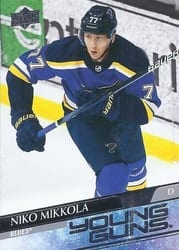 2020-21 Upper Deck Base Set Niko Mikkola #470 card