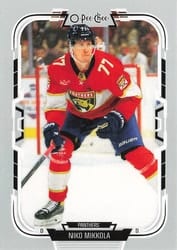 2025-26 O-Pee-Chee Base Set Niko Mikkola #427 card