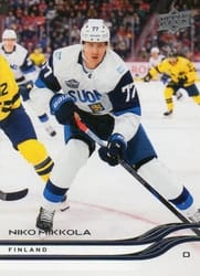 2025-26 Upper Deck Base Set Niko Mikkola #671 card