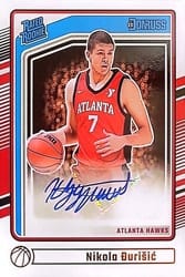 2024-25 Donruss Base Set Nikola Durisic #291 card
