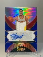 2024-25 Panini Select Rookie Jersey Autographs Nikola Durisic #RJA-DUR card