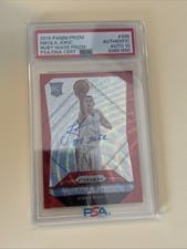 Nikola Jokic 2015 Panini Prizm #335 Ruby Wave Prizm