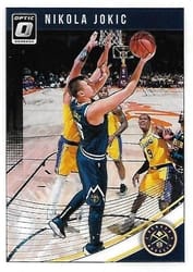 2018-19 Donruss Optic Base Set Nikola Jokic #100 card